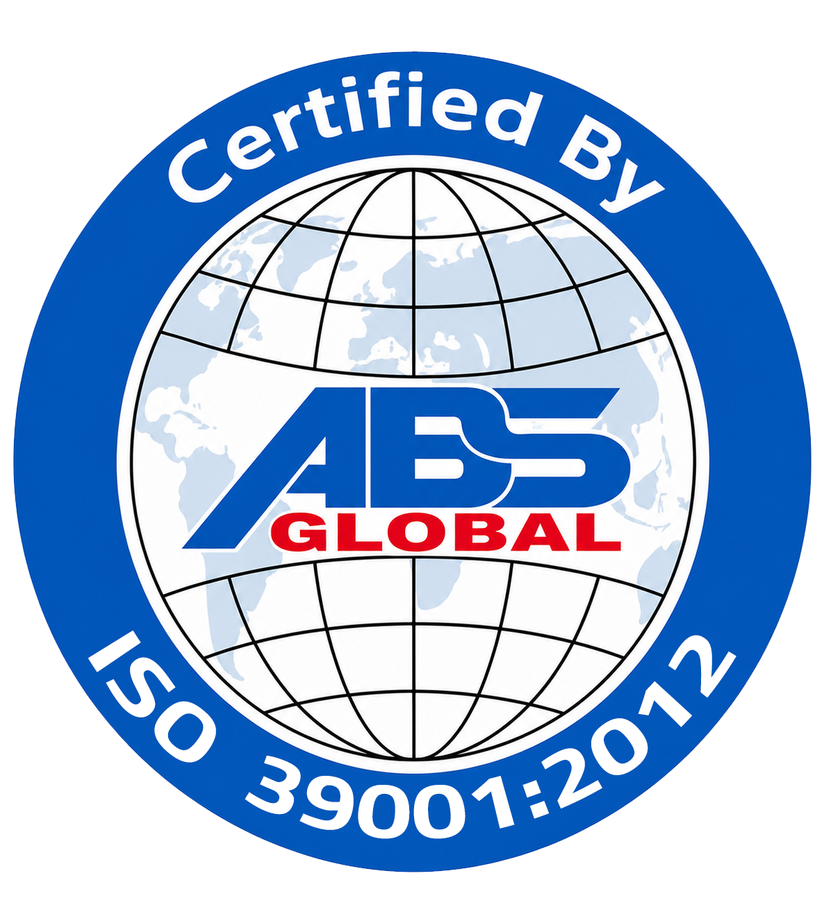 Certified by ABS Global — ISO 39001:2012